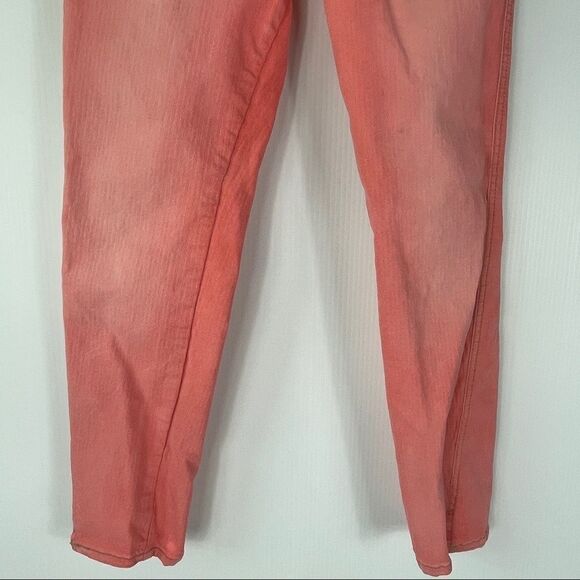 Free People Skinny Jeans Coral Pink Pants 61855-1651 5125 Women’s Size 29 - Picture 3 of 11